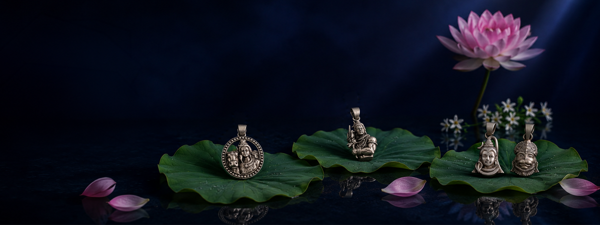 Adorn the divine with pure silver shringar