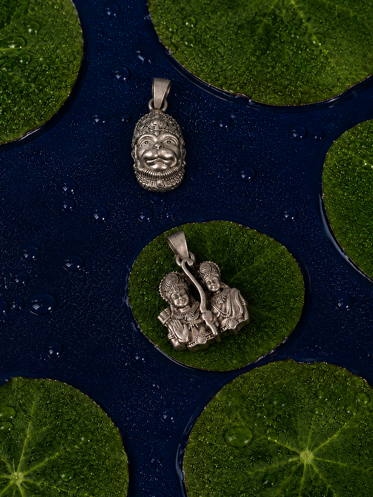 Adorn the divine with pure silver shringar